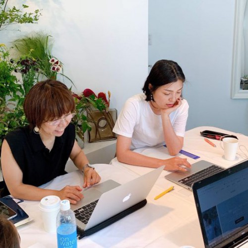 フラワー教室開業 ビジネスの仕組み作りとweb集客で売れるスクールへ 東京 世田谷 KOLME(コルメ)Le Troisワークショップ準備