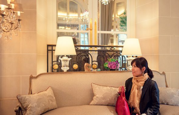 フラワー教室開業 ビジネスの仕組み作りとweb集客で売れるスクールへ 東京 世田谷 KOLME（コルメ）パリ研修2019 パリホテル装花 ホテルドゥクリヨン Hôtel de Crillon, A Rosewood Hotel