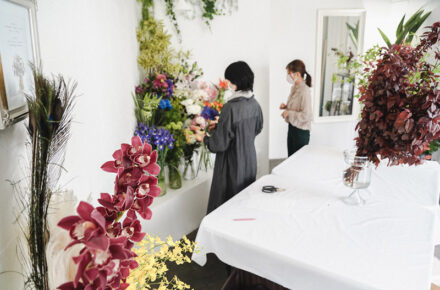 パリスタイルフラワー教室開業 ビジネスの仕組み作りとweb集客で売れるスクールへ 東京 世田谷 羽根木 KOLME（コルメ）2022年4月ディプロマコースレッスンレポート