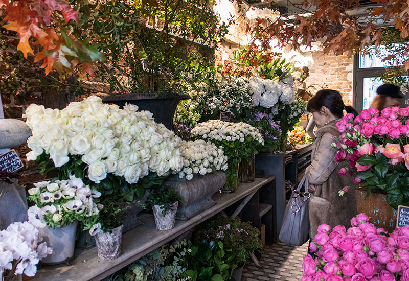 パリスタイルフラワー教室開業 ビジネスの仕組み作りとweb集客で売れるスクールへ 東京 世田谷 KOLME（コルメ）パリの花屋さん パリ7区・アンヴァリドとバック通りで花屋さんをめぐってきました Eric Chauvin