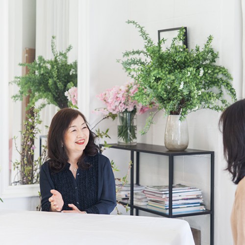 パリスタイルフラワー教室開業 ビジネスの仕組み作りとweb集客で売れるスクールへ 東京 世田谷 KOLME(コルメ)インタビュー動画 KOLMEのフラワーレッスン受講者の声